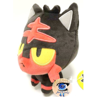 Officiële Pokemon center knuffel Litten +/- 14CM pokedoll